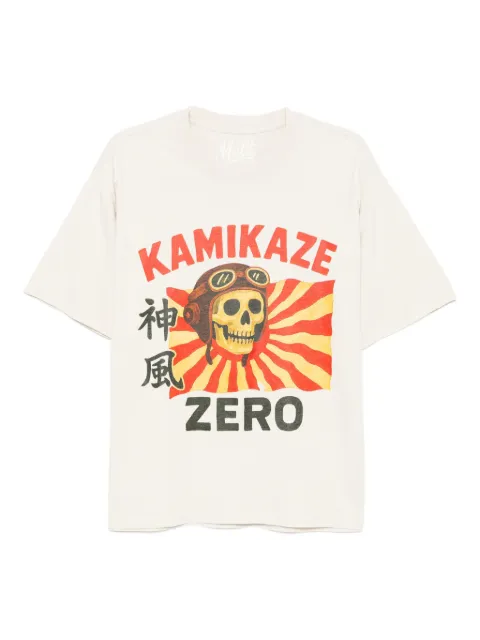 Melt graphic-printed T-shirt