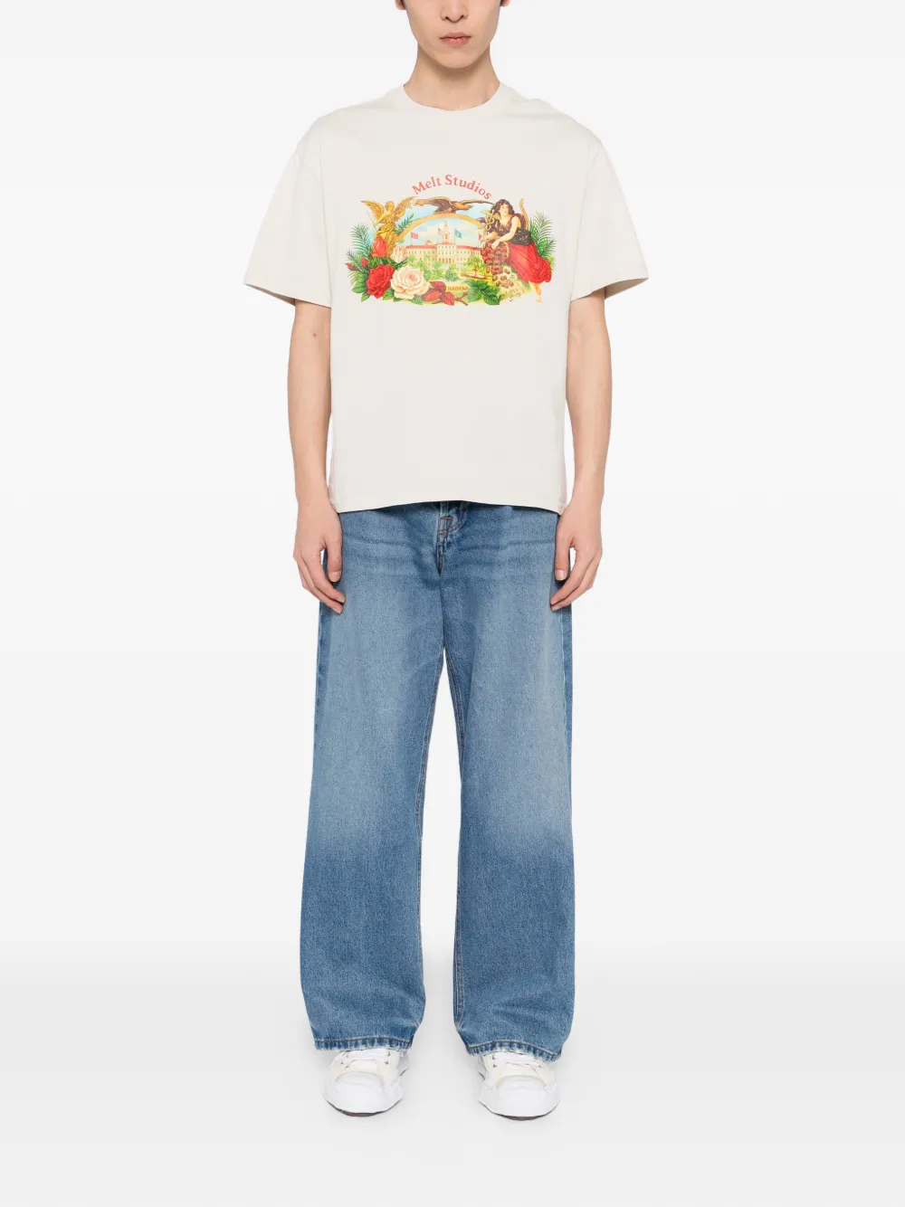 Melt playera con estampado gráfico | Playeras | Image 2