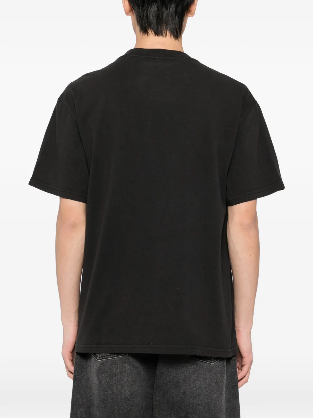 Melt Printed T-shirt In Black