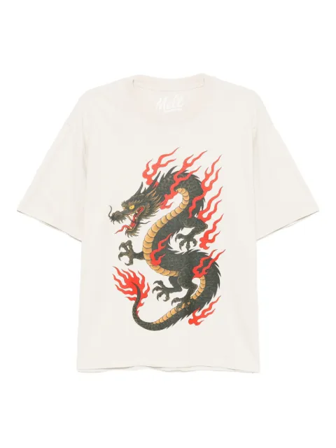 Melt graphic-printed T-shirt