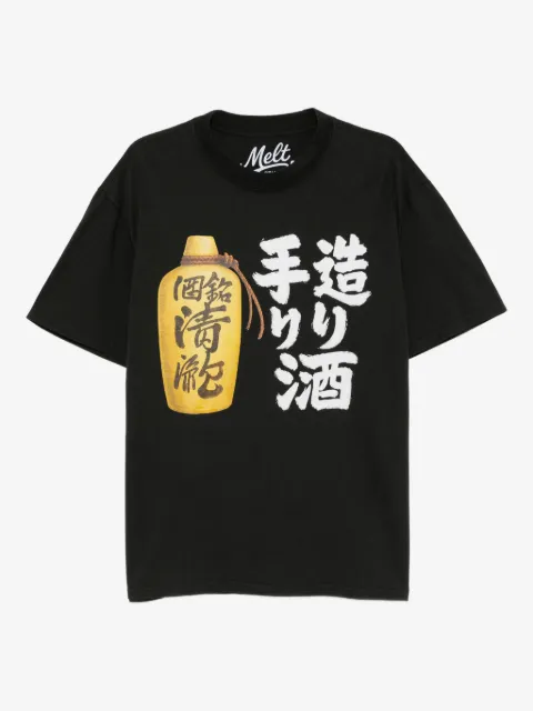 Melt grapic-printed T-shirt