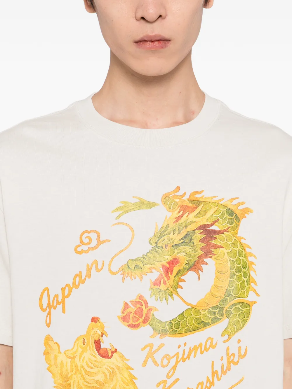 Melt Graphic-printed T-shirt In Neutral