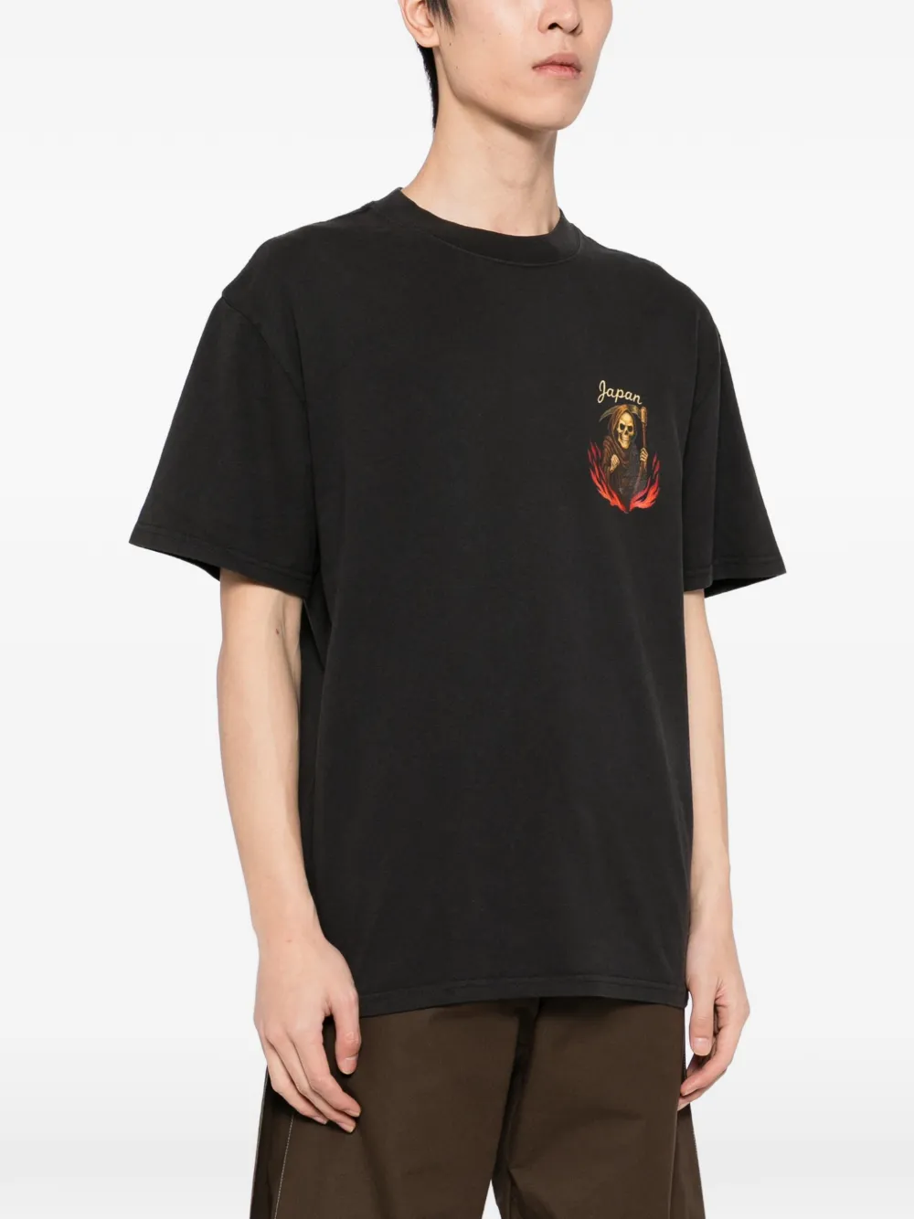 Melt Printed T-shirt In Black