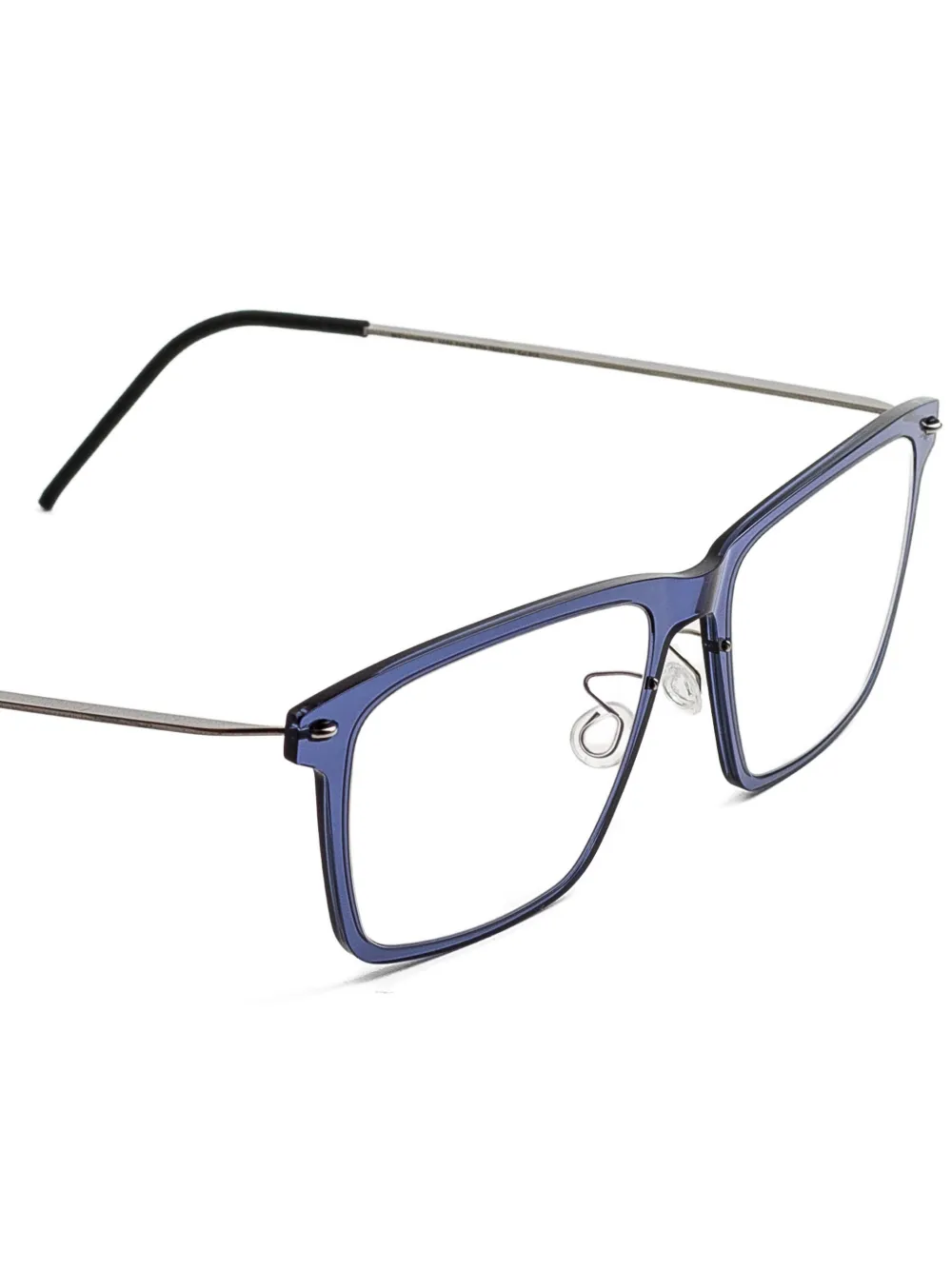 Lindberg Rectangle-frame Glasses In Blue