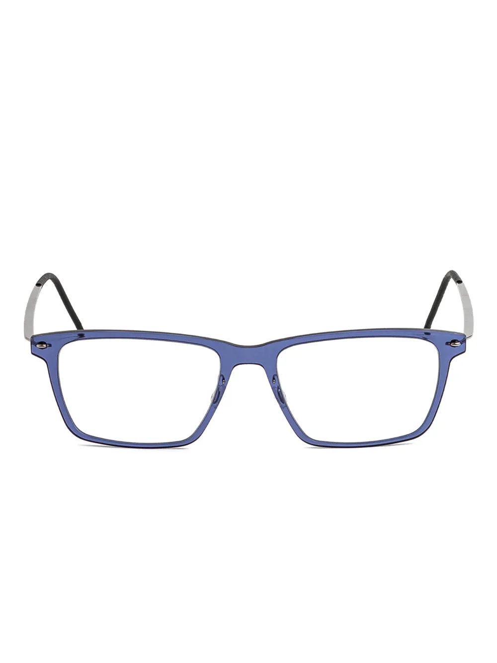 Lindberg rectangle-frame glasses | Blue | Image 1
