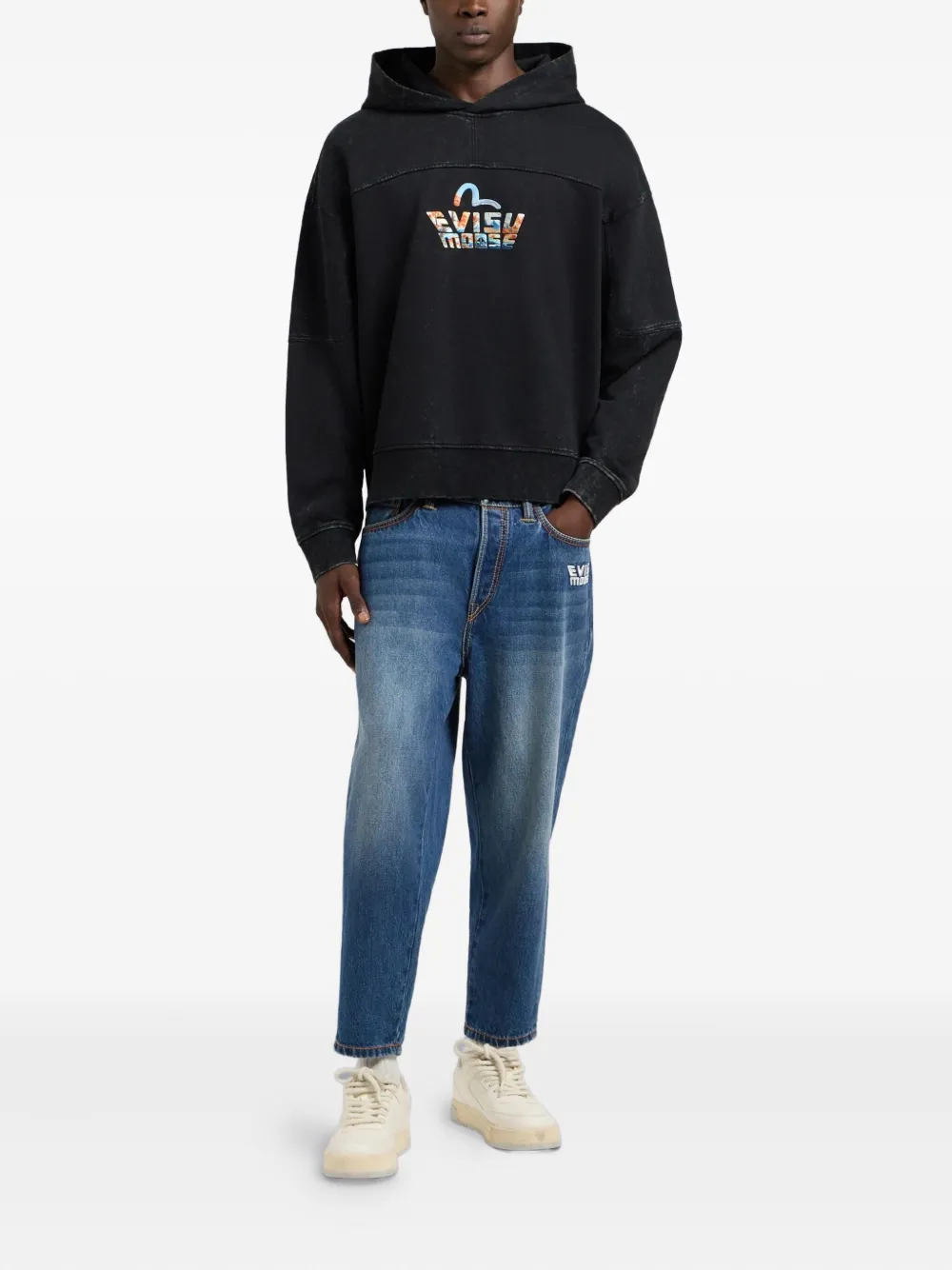 Moose Knuckles x Evisu graphic-print hoodie | Hoodies | Image 2