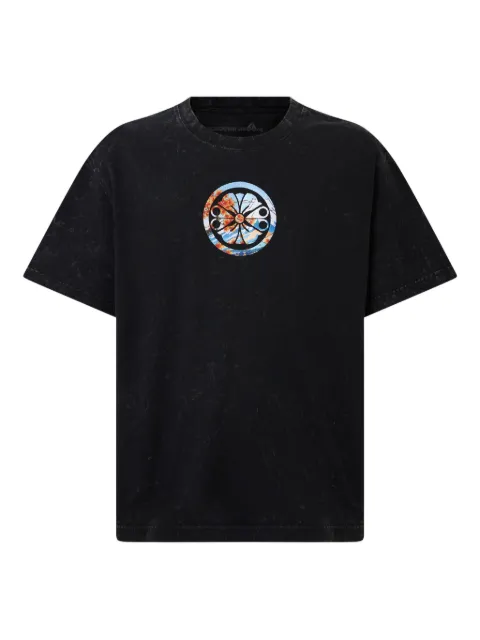 Moose Knuckles x Evisu embroidered-detail T-shirt