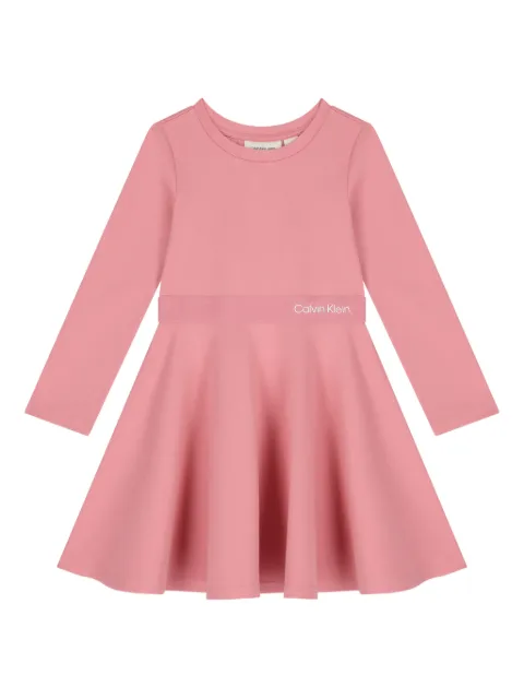Calvin Klein Kids vestido con detalle del logo