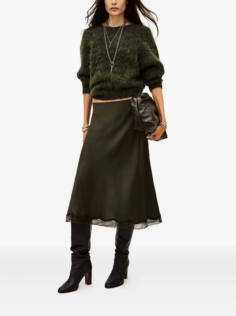 Ba&Sh Cyla mid-length skirt | Aラインスカート | Image 2