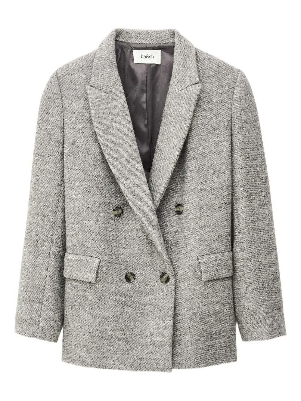 Ba&Sh Waro double-breasted jacket | gris | Image 1