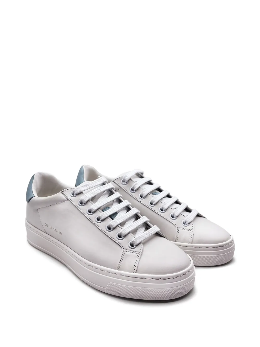  Cu | Lt Essence Lace-up Leather Sneakers - White 