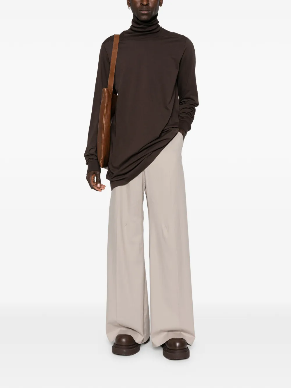 Rick Owens Surf top met lange mouwen - Bruin