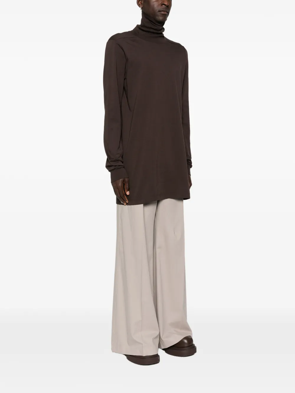 Rick Owens Surf top met lange mouwen Bruin