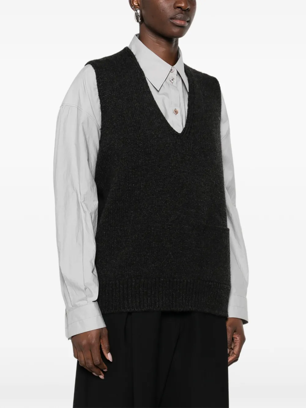  The Row Marte Vest - Grey 