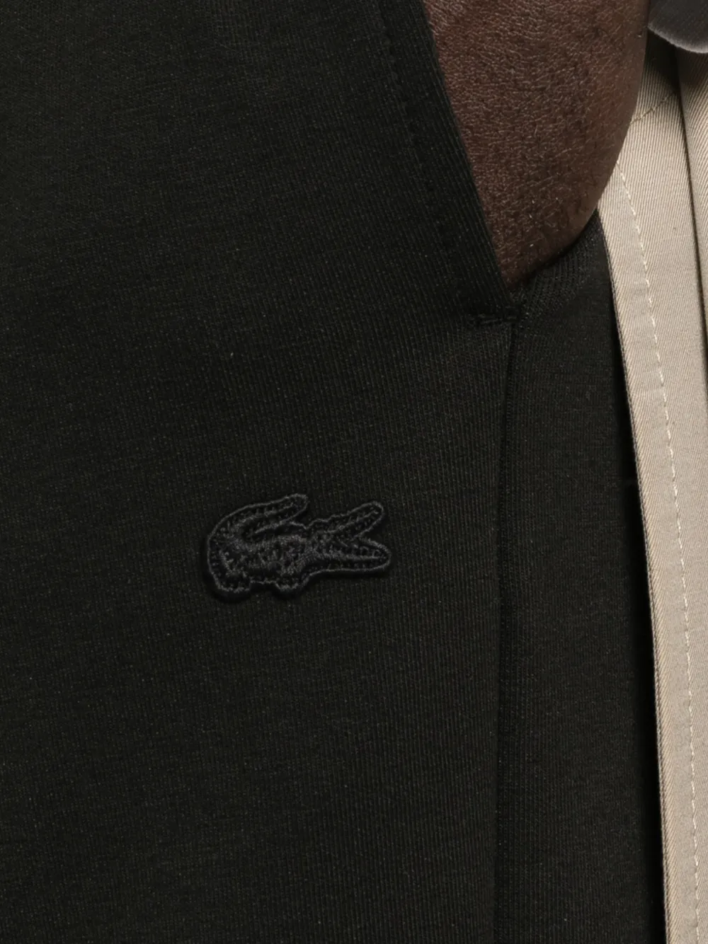 Lacoste Jersey trainingsbroek Zwart
