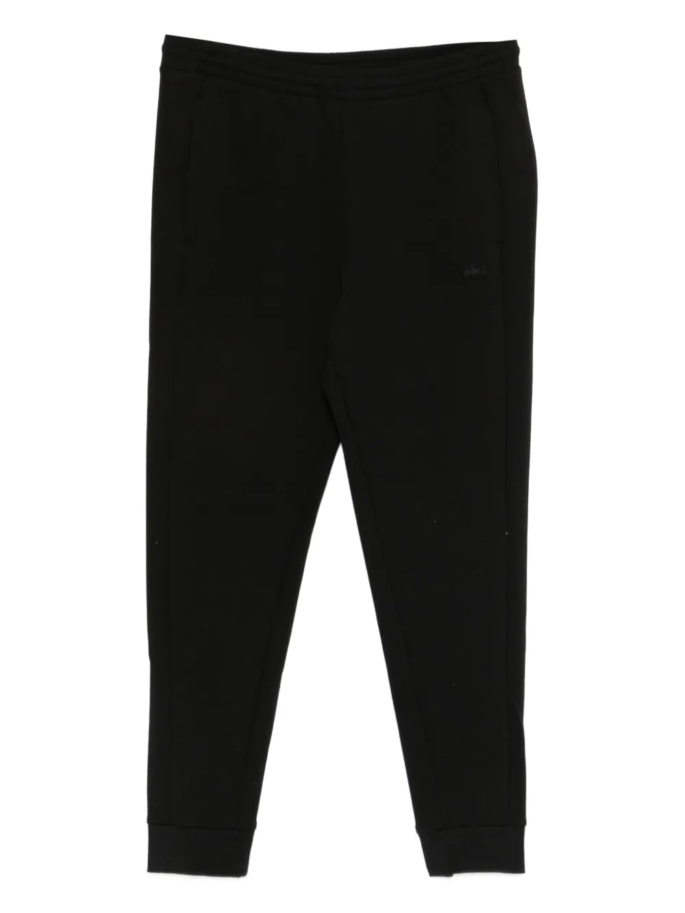 Lacoste fitted jersey track pants - Nero