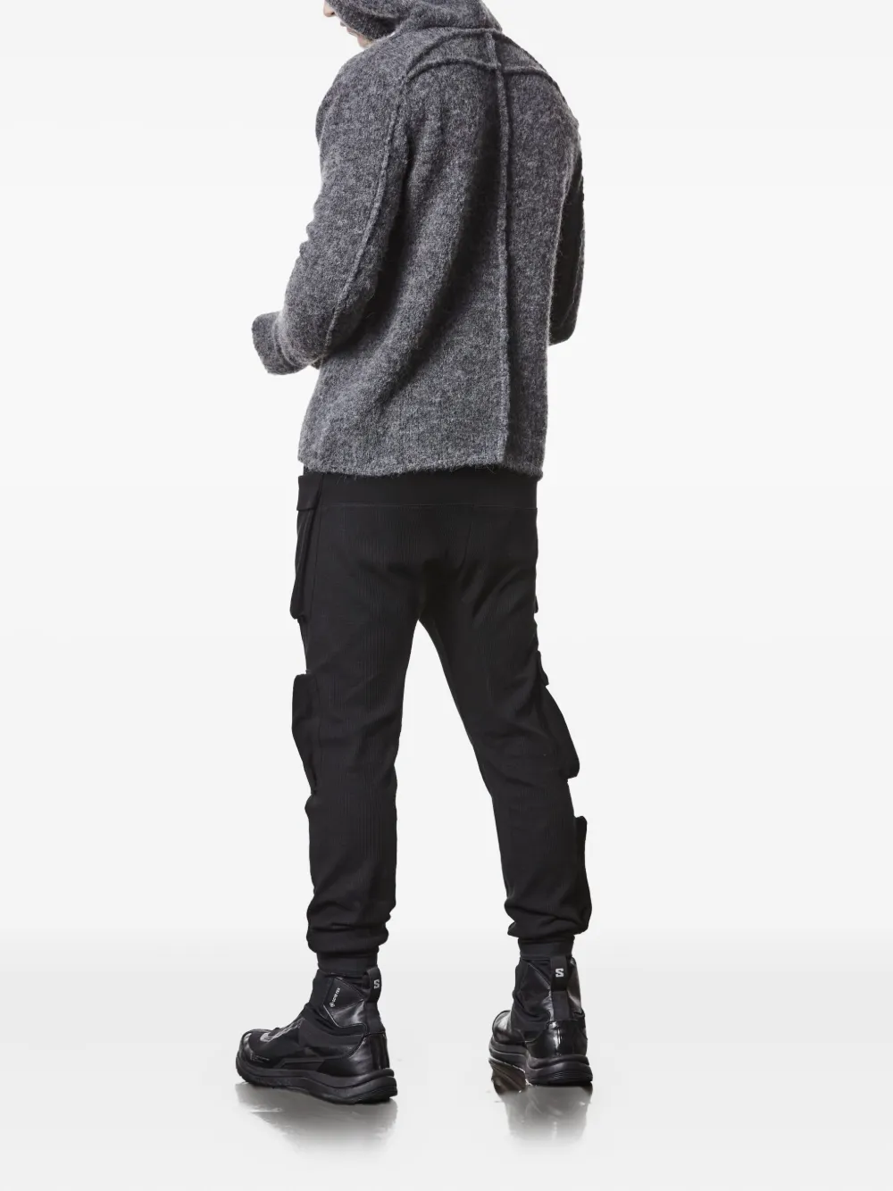 Thom Krom Long-sleeve Hoodie In Gray