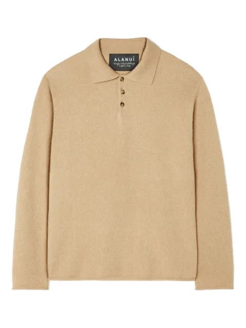 Alanui finest long-sleeves polo shirt