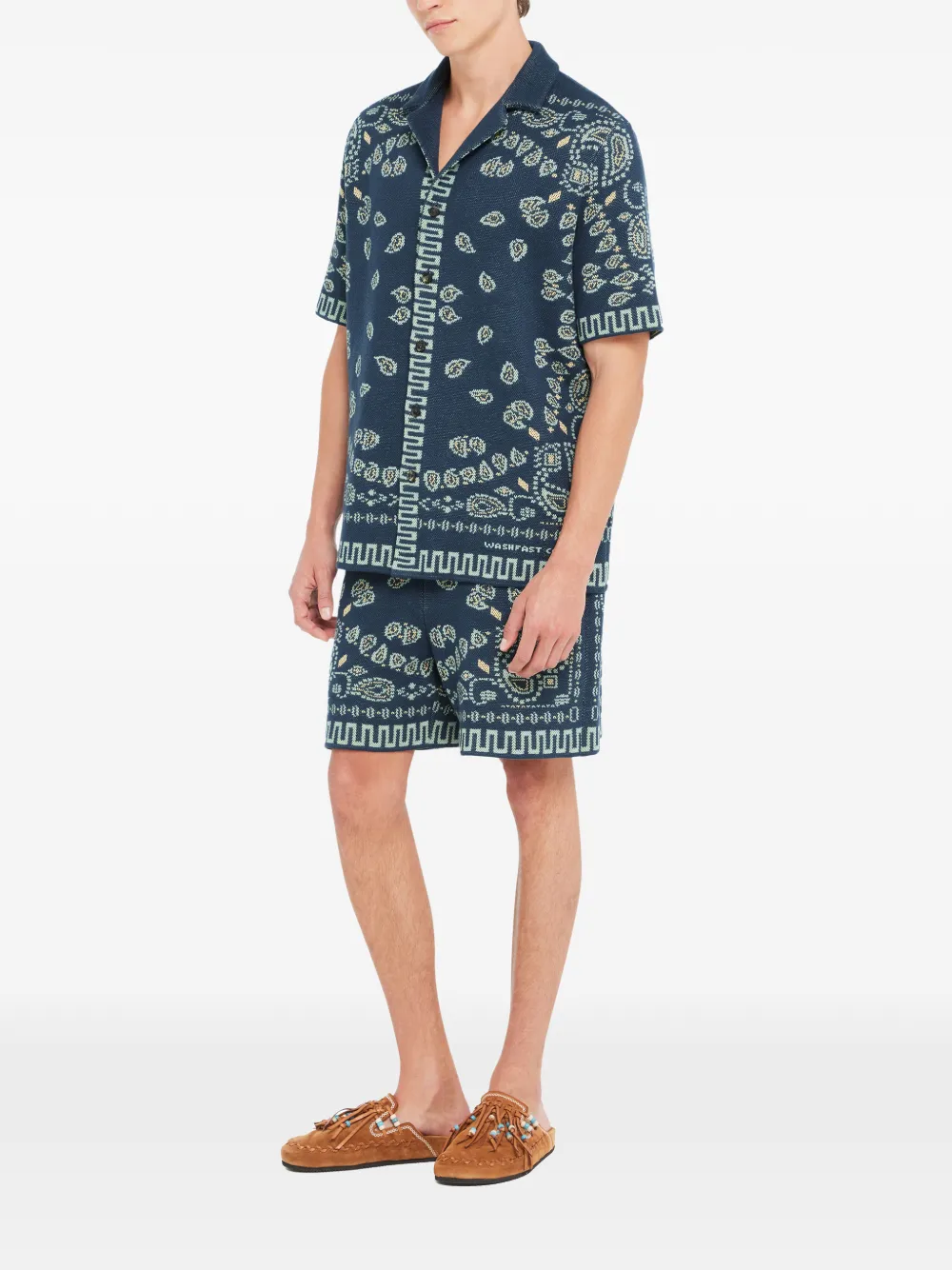 Bandana-Pattern Shirt