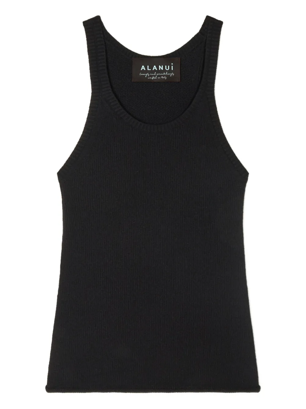 Alanui camiseta con cuello redondo | negro | Image 1