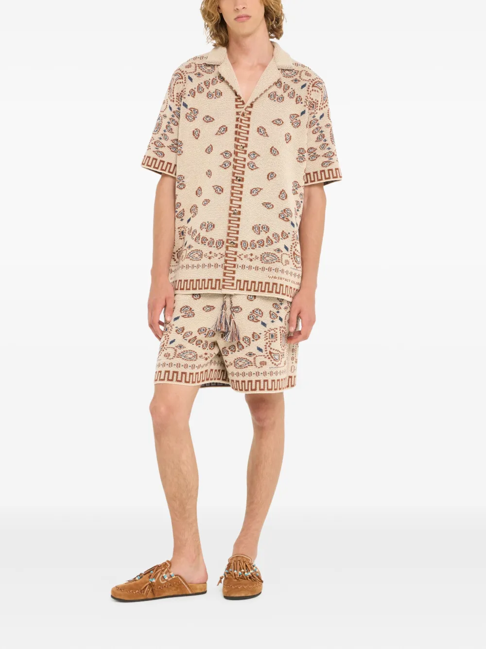 Alanui Bandana overhemd - Beige