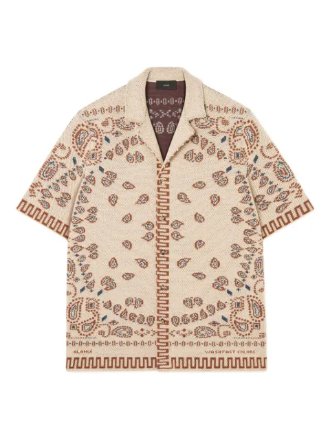 Alanui Camisa com estampa de bandana