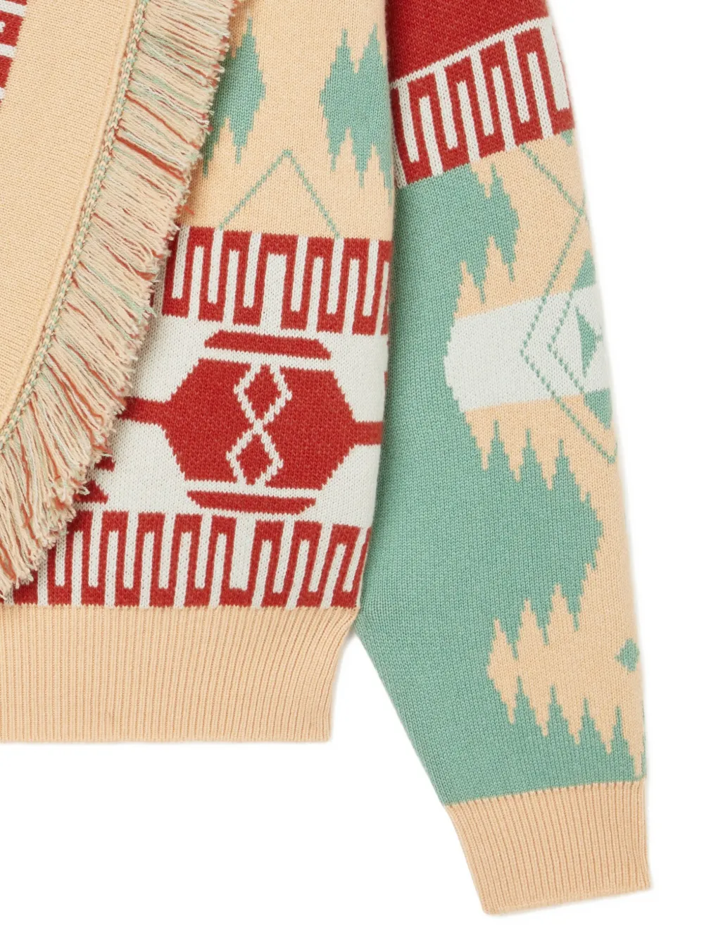 Alanui Vest met franje Beige