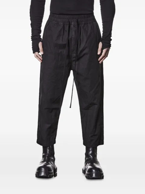 Thom Krom drawstring cropped trousers