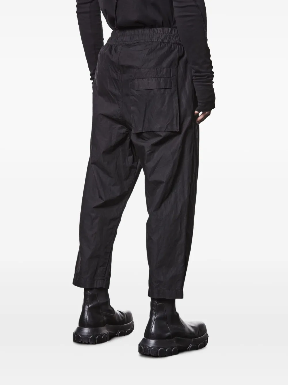 Thom Krom Cropped broek Zwart