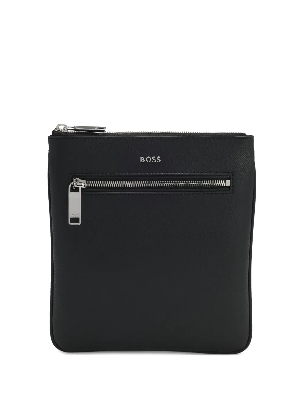 BOSS Borsa messenger con logo - Nero