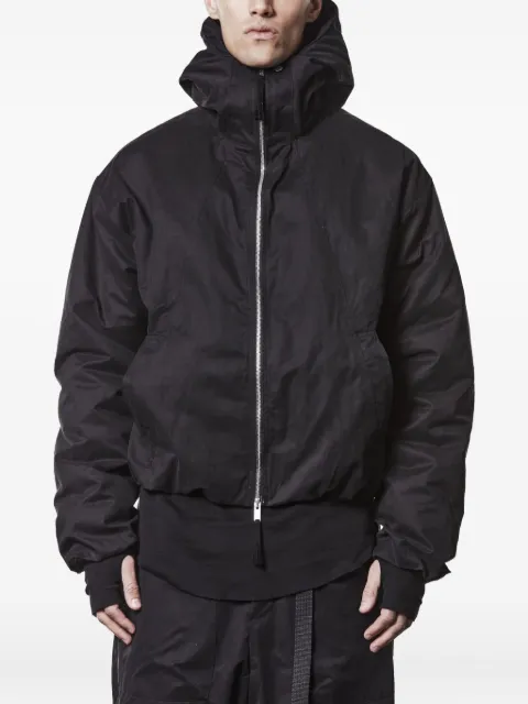 Thom Krom hooded zip-up padded jacket
