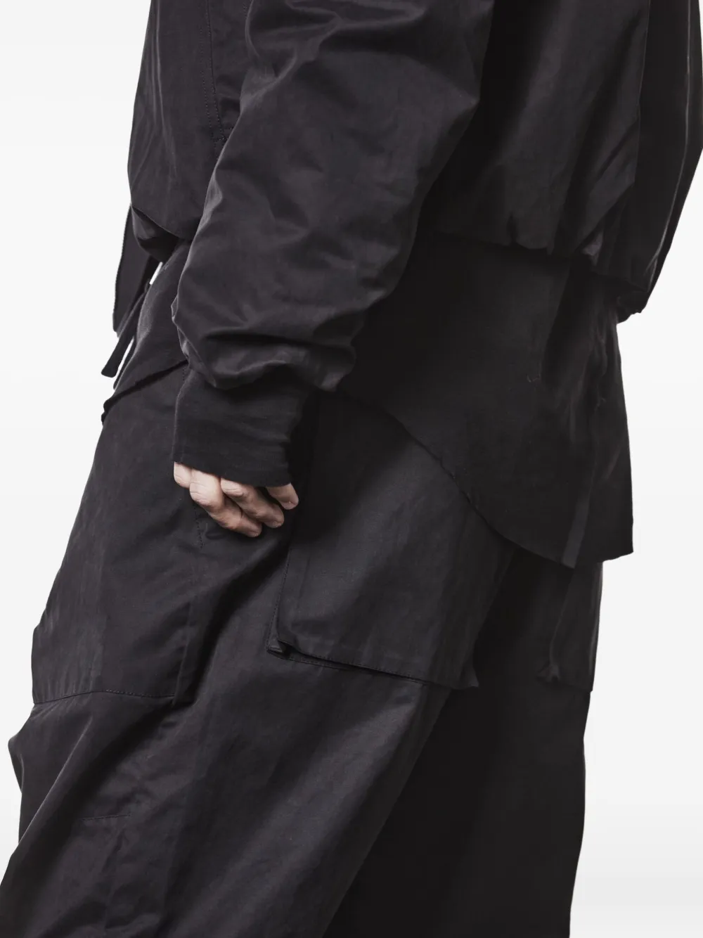 Thom Krom Gewatteerd jack Zwart