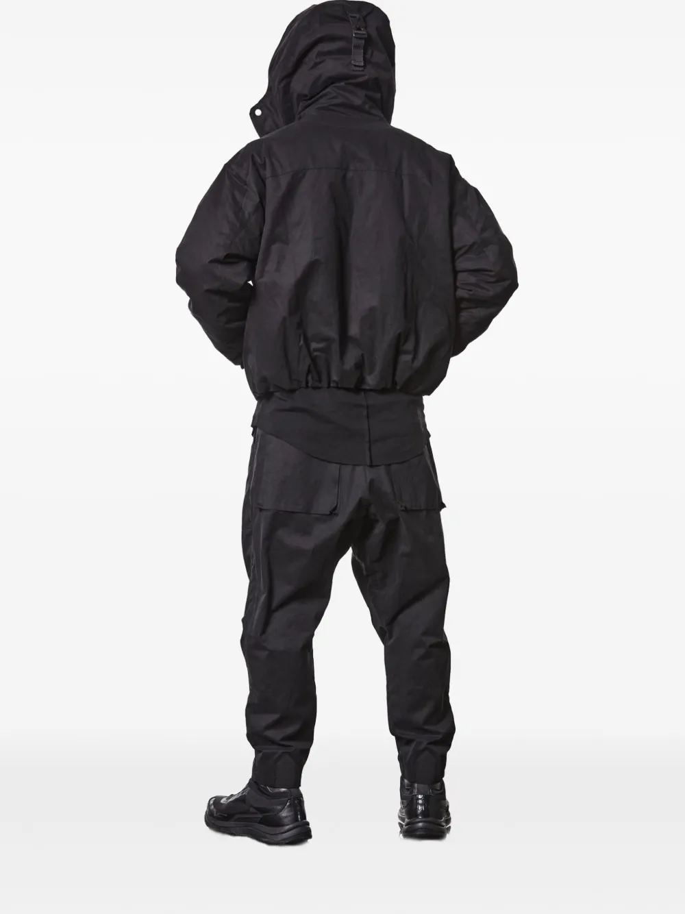 Thom Krom Gewatteerd jack Zwart