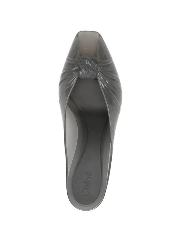 Chloé Chloé Jelly Mule | White | FARFETCH AO