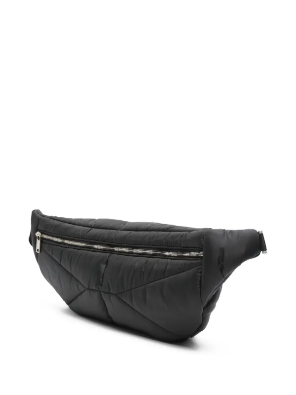 Rick owes money belt ボディーバッグ Rick Owens Black Money Belt Pouch Rick Owens