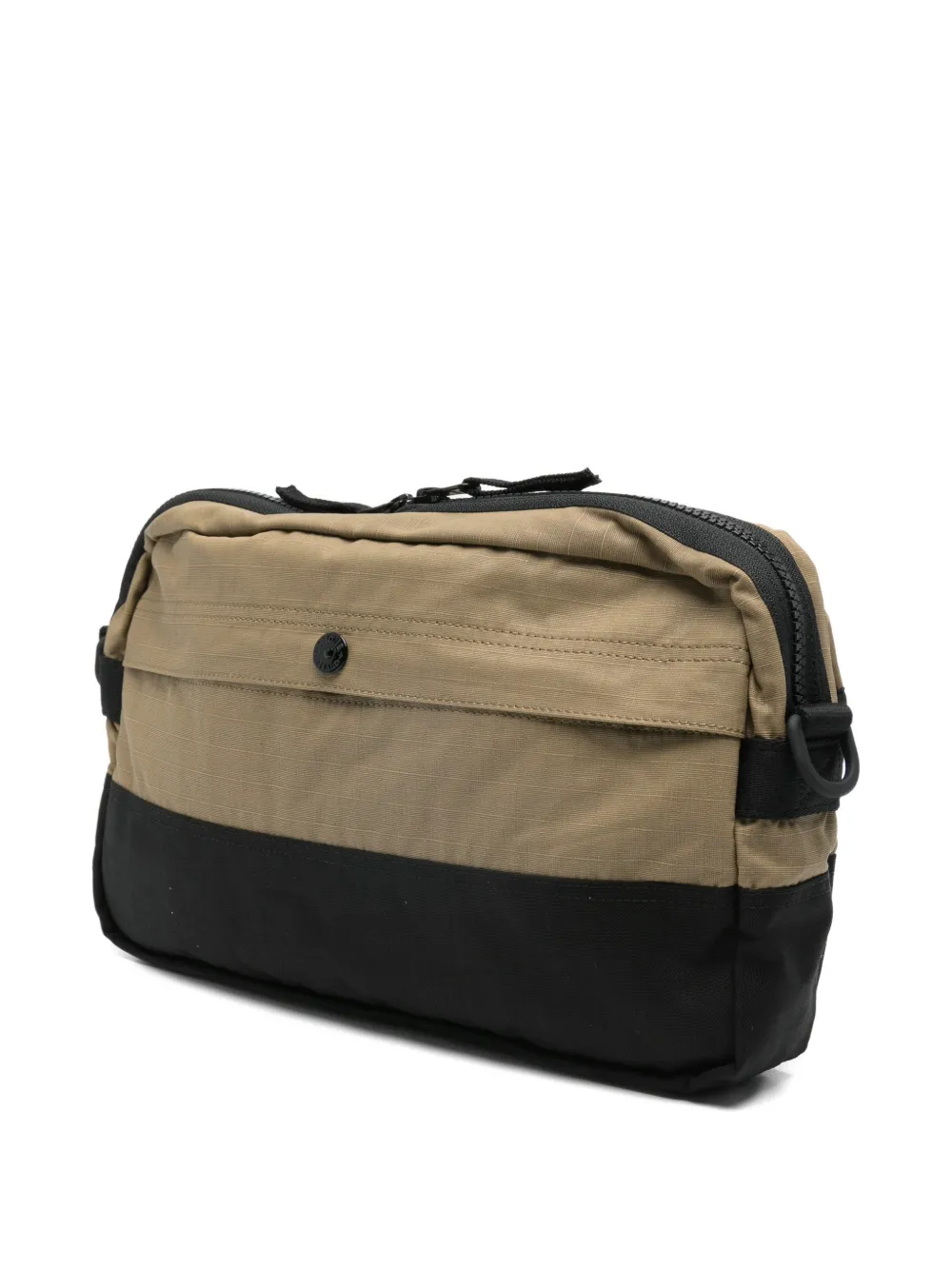  Stone Island Logo-patch Cross Body Bag - Neutrals 