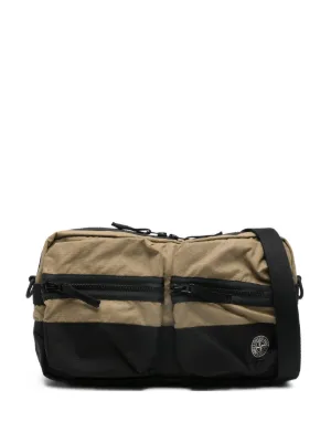Stone Island メッセンジャーバッグ | ブラック | FARFETCH JP