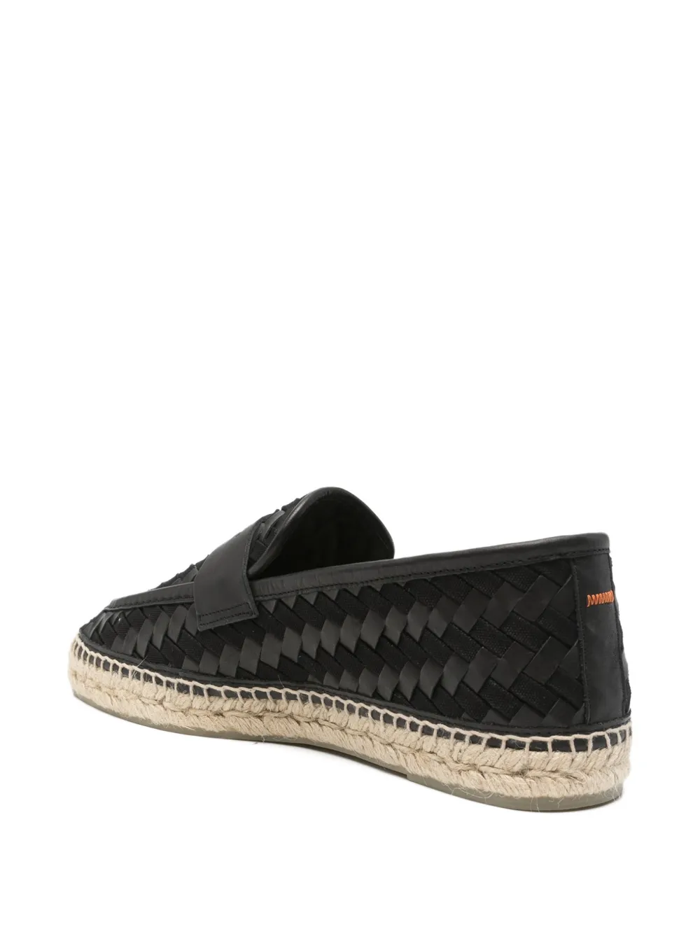 Castañer woven penny espadrilles Zwart