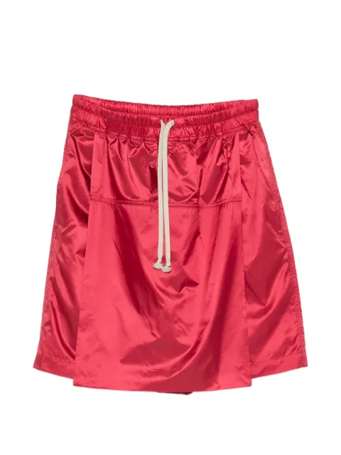 Moncler + Rick Owens shorts con cordones en la pretina
