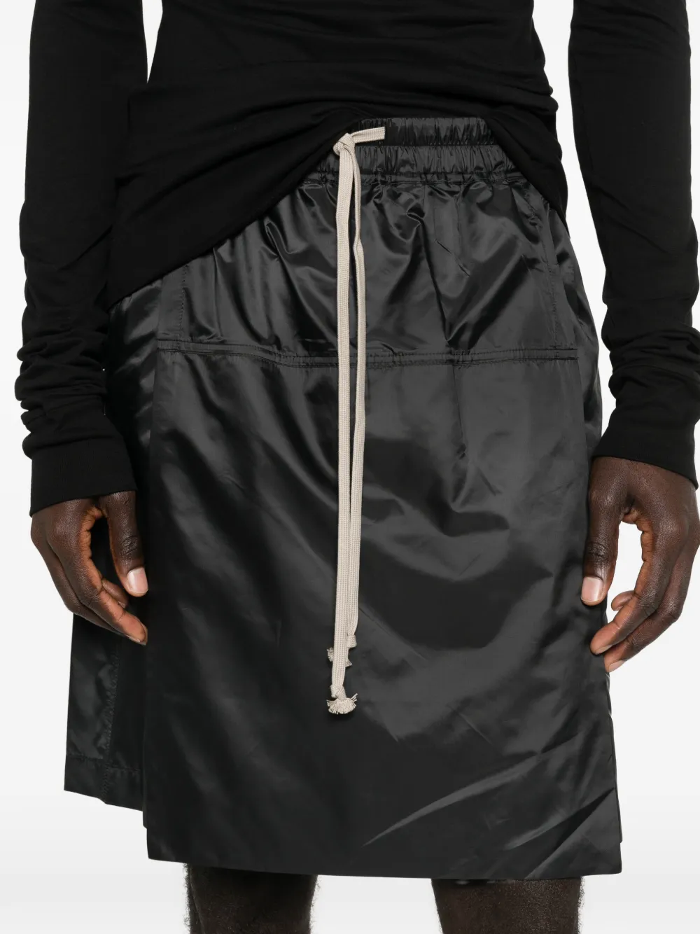 Drawstring Pocket Skort