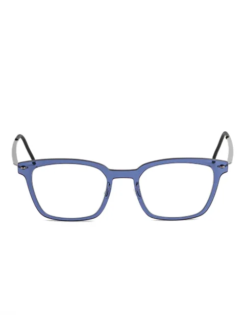 Lindberg rectangle-frame glasses
