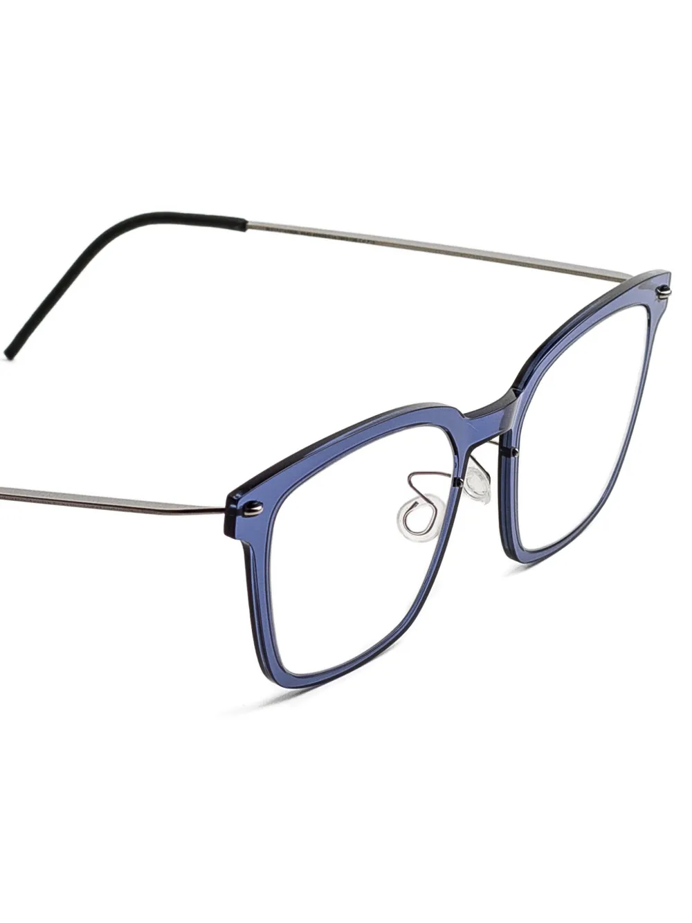 Lindberg Rectangle-frame Glasses In Blue