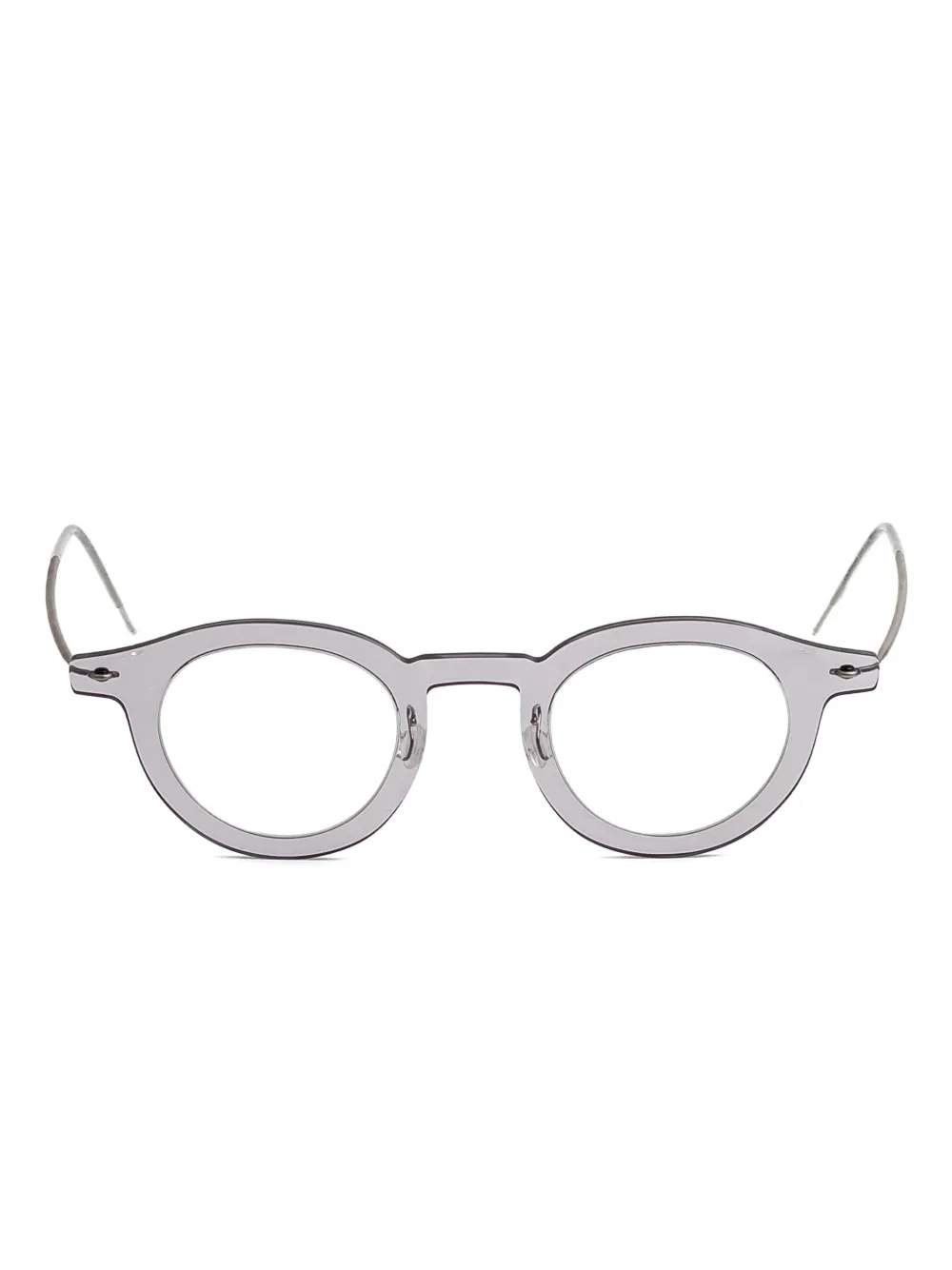 Lindberg round-frame glasses | Grey | Image 1