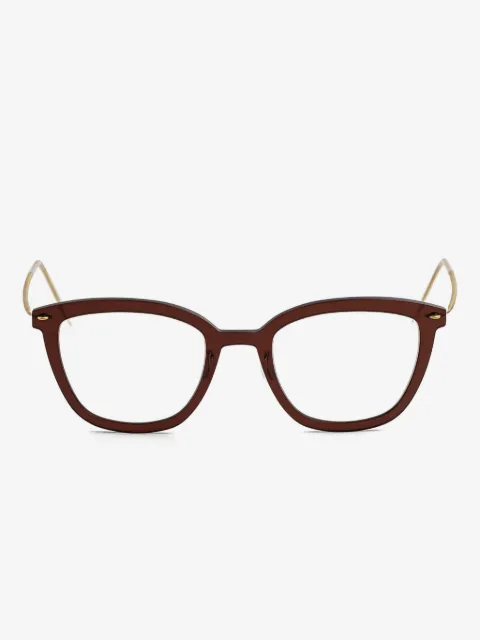 Lindberg lunettes de vue à monture géométrique