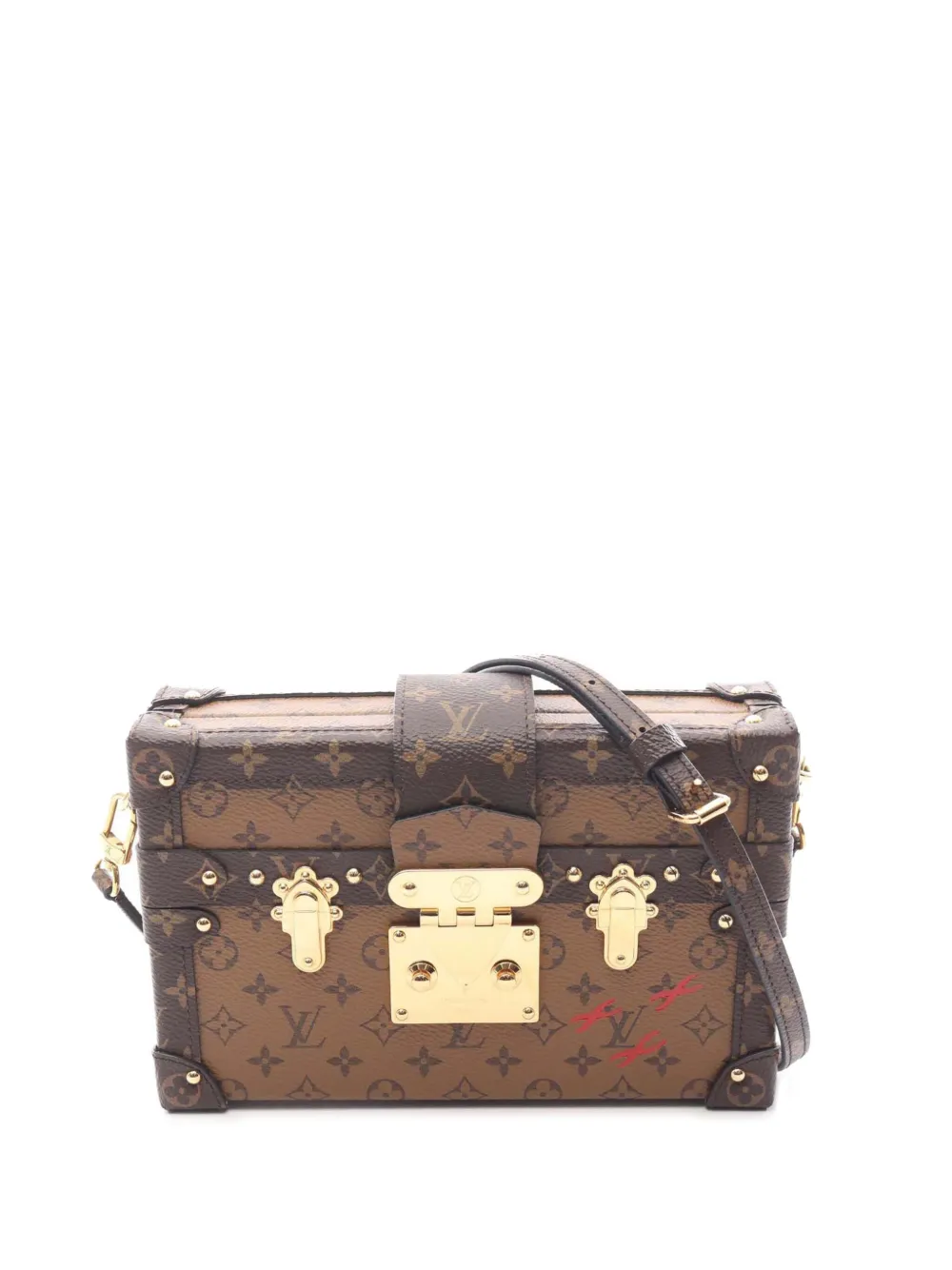 Louis Vuitton Pre-Owned 2019 モノグラム リバース プティット マル ショルダーバッグ - ブラウン Louis Vuitton Pre-Owned 2019 モノグラム リバース プティット マル ショルダーバッグ - ブラウン
