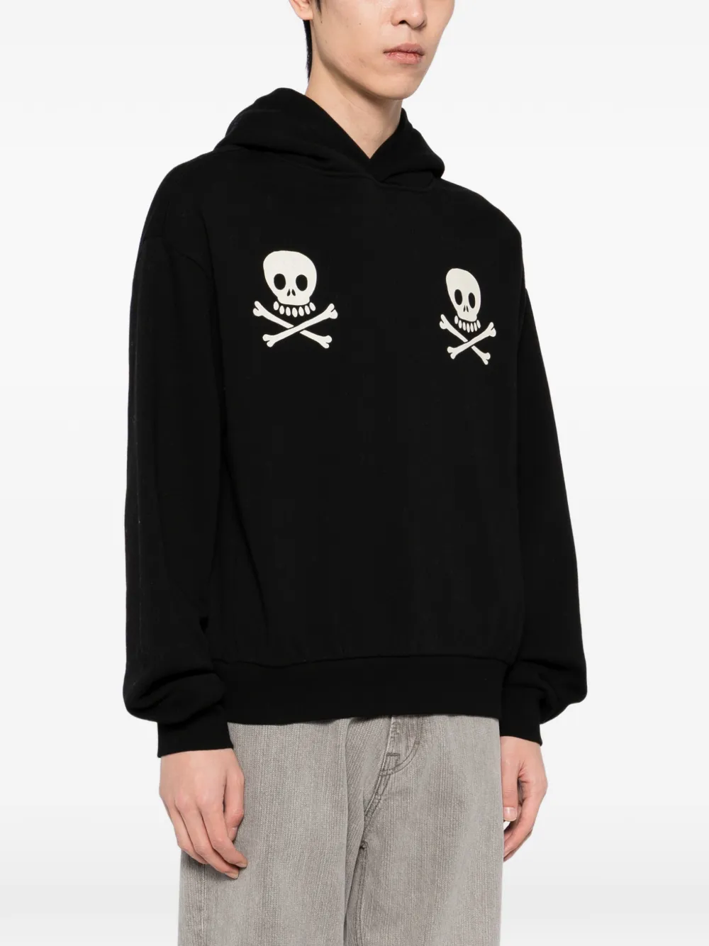  Melt Printed Hoodie - Black 