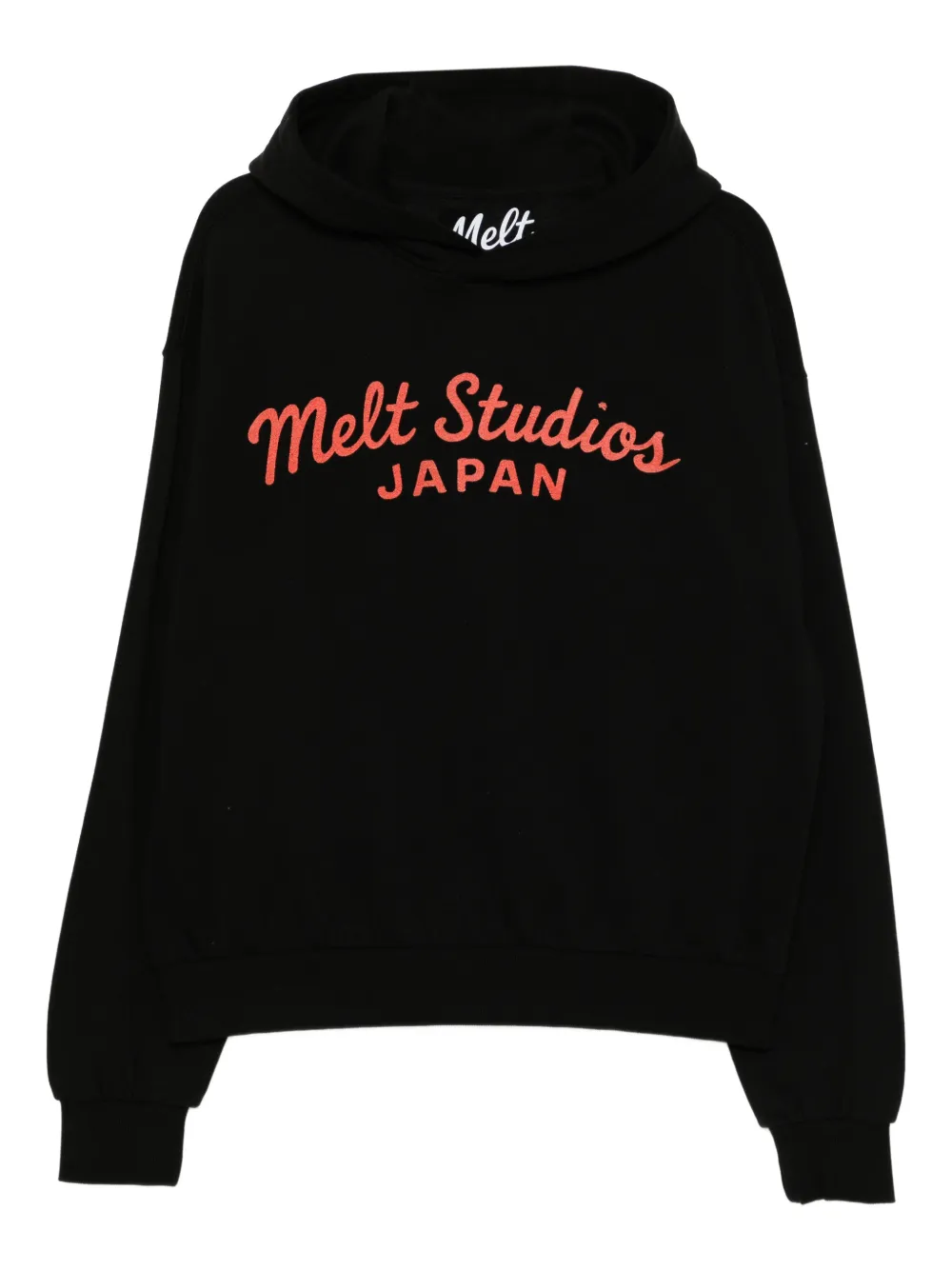 Melt hoodie con logo estampado | negro | Image 1