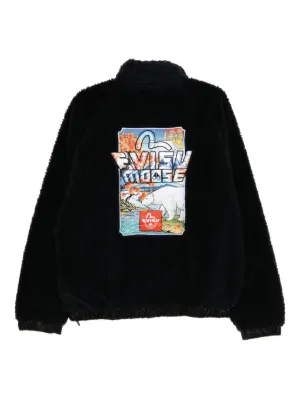 EVISU x Moose Sherpa Jacket | Blue | FARFETCH