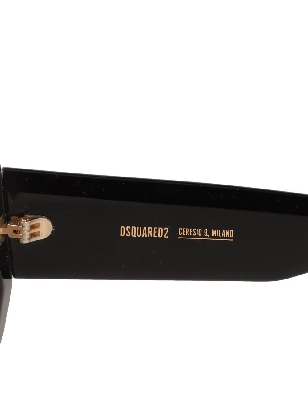 DSQUARED2 Pre-owned Logo-detailed Sunglasses In Black