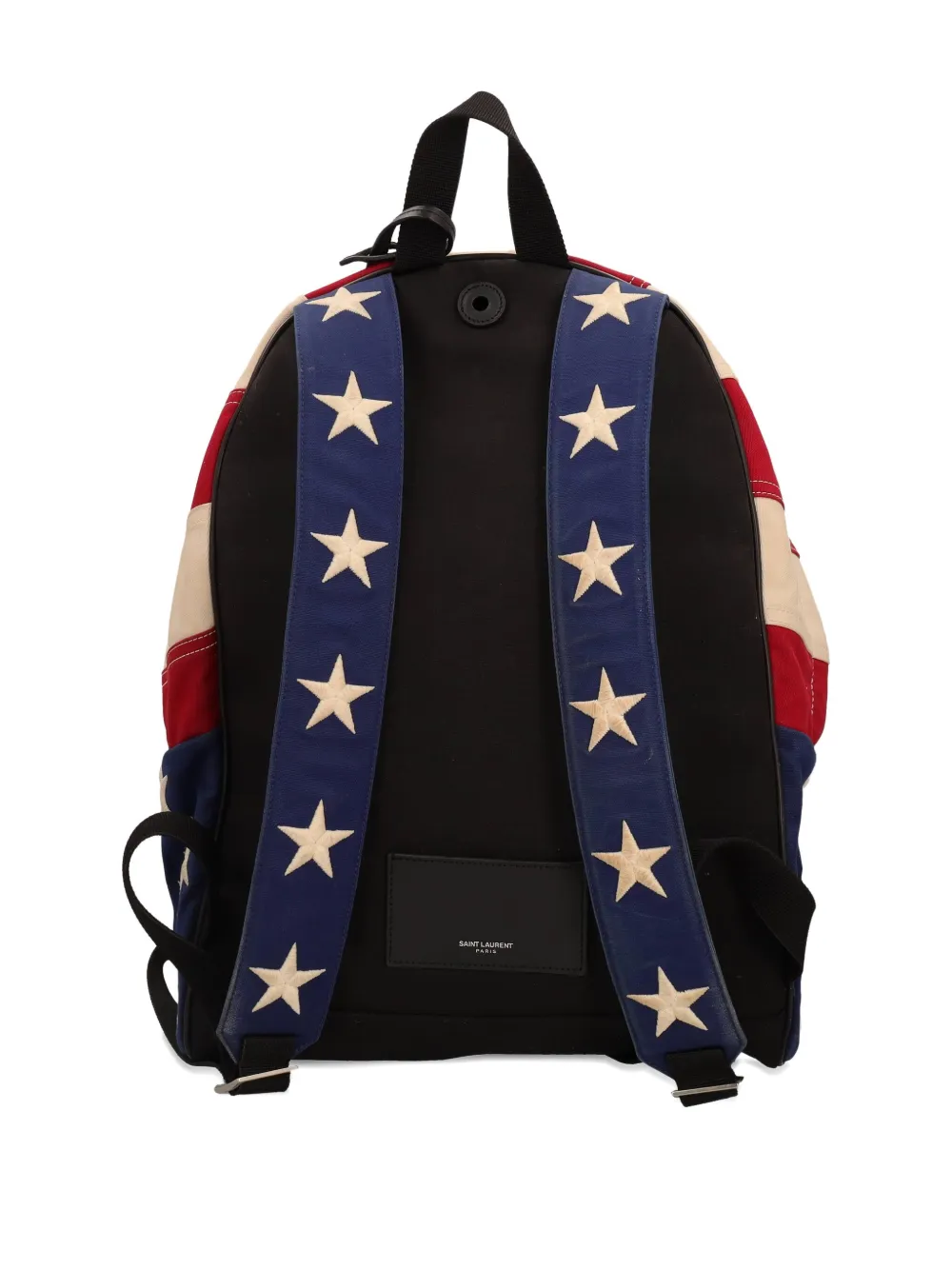 Saint Laurent Pre-Owned flag-detailed zipped backpack | Image 2